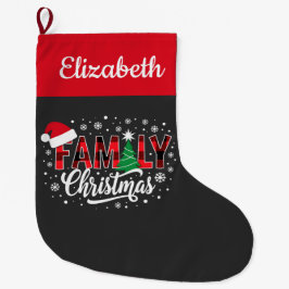 Family Christmas Großer Weihnachtsstrumpf