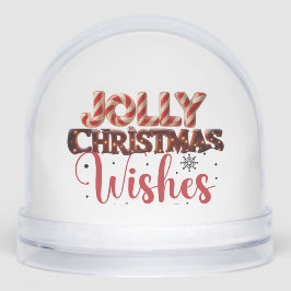 Family Christmas Keepsake Schneekugeln