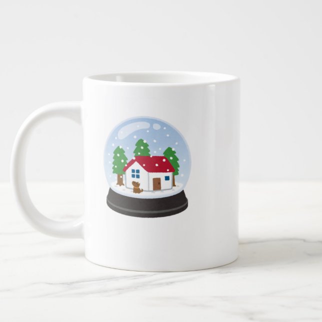 Family Christmas Mug – Fun Holiday Hot Cocoa Cup Jumbo-Tasse (Links)