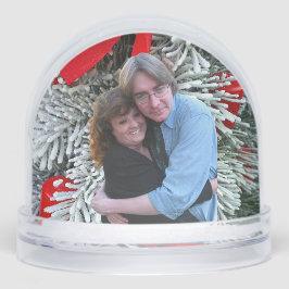 Family Christmas Photo Schneekugeln