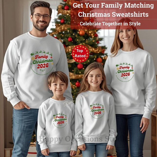 Family Christmas Sweatshirt (Von Creator hochgeladen)