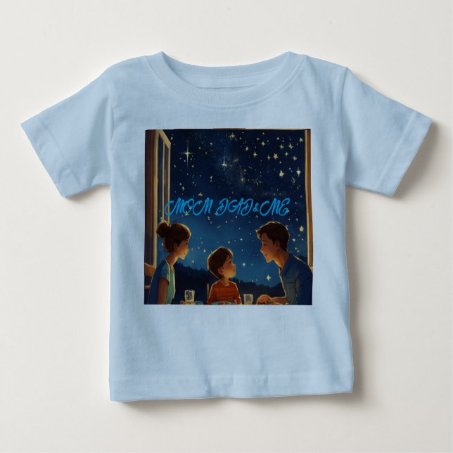 Family Constellation T-Shirt - Mama, Vater und Sta (Vorderseite)