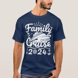 Family Cruise 2024 Coole Familienreise T-Shirt