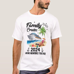Family Cruise 2024 Erinnerungen gemeinsam mit Vaca T-Shirt