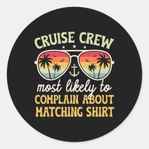 Family Cruise 2025 dürfte sich am ehesten über m Runder Aufkleber