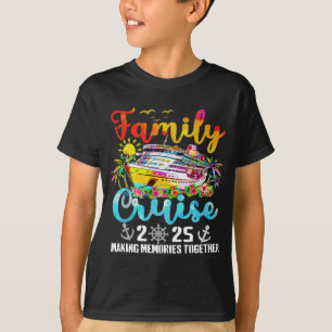 Family Cruise 2025 Erinnerungen zusammenbauen T-Shirt