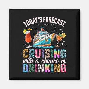 Family Cruise 2025 Matching Family Co T-Shirt Magnet