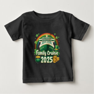 Family Cruise 2025 St. Patrick’s Matching Lucky Baby T-shirt
