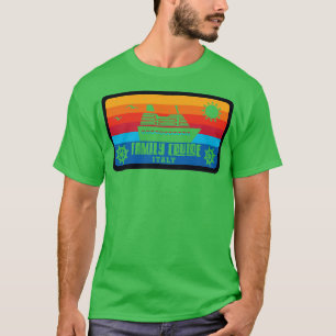 Family Cruise Italien Vintag Retro-Stil T-Shirt