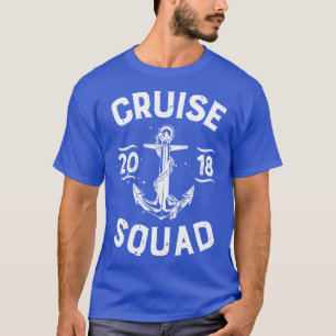Family Cruise Squad 2018 Vintag Matching T-Shirt