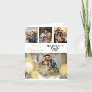 Family Foto Custom Weihnachtskarte Feiertagskarte