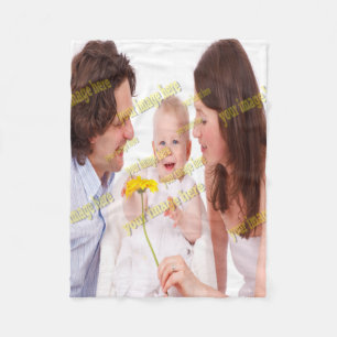 FAMILY-Foto ✨ Fleecedecke