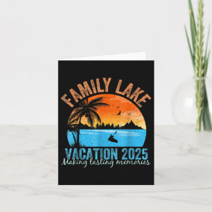 Family Lake Vacation 2025 Wiedersehen Trip Squa Karte