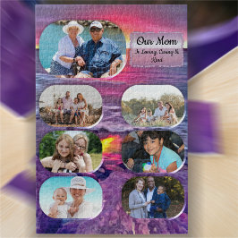 Family Malecon Sunset Foto Collage 0911 Puzzle