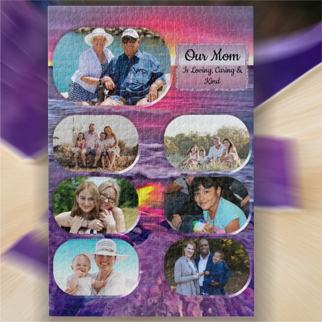 Family Malecon Sunset Foto Collage 0911 Puzzle (Von Creator hochgeladen)