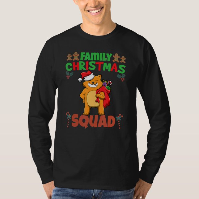 Family Matching Christmas Squad X-Mas Holidays_17 T-Shirt (Vorderseite)