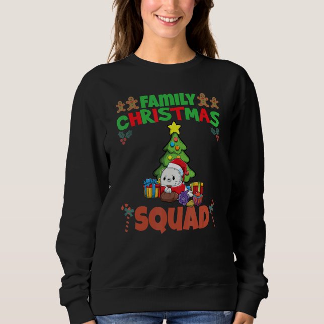 Family Matching Christmas Squad X-Mas Holidays_24 Sweatshirt (Vorderseite)