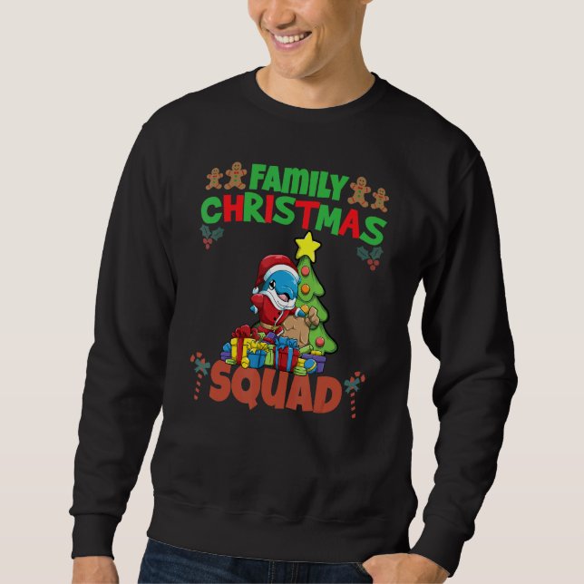 Family Matching Christmas Squad X-Mas Holidays_3 Sweatshirt (Vorderseite)