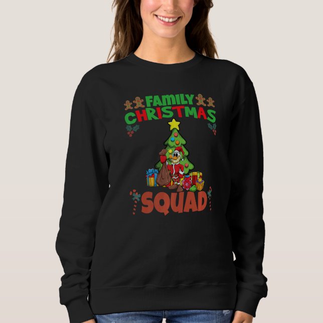 Family Matching Christmas Squad X-Mas Holidays Pre Sweatshirt (Vorderseite)