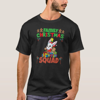 Family Matching Christmas Squad X-Mas Holidays Pre T-Shirt
