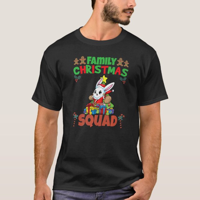 Family Matching Christmas Squad X-Mas Holidays Pre T-Shirt (Vorderseite)