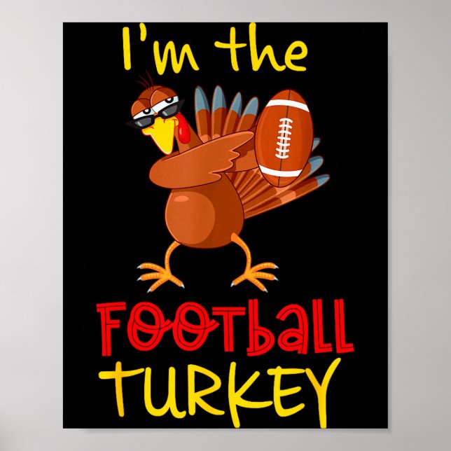 Family Matching Thanksgiving Costume Outfit Uni-ad Poster (Vorne)