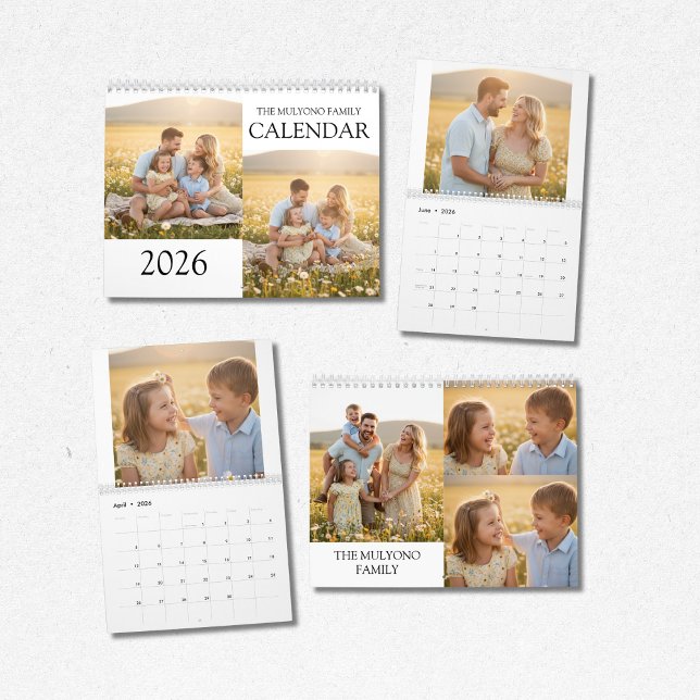 Family Memories 2026 Photo Calendar | Cherish Ever Kalender (Von Creator hochgeladen)