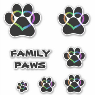 FAMILY PAWS KITTY AUFKLEBER