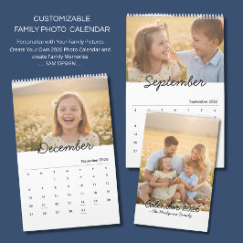 Family Photo Calendar 2026 – A Year Full of Love Kalender