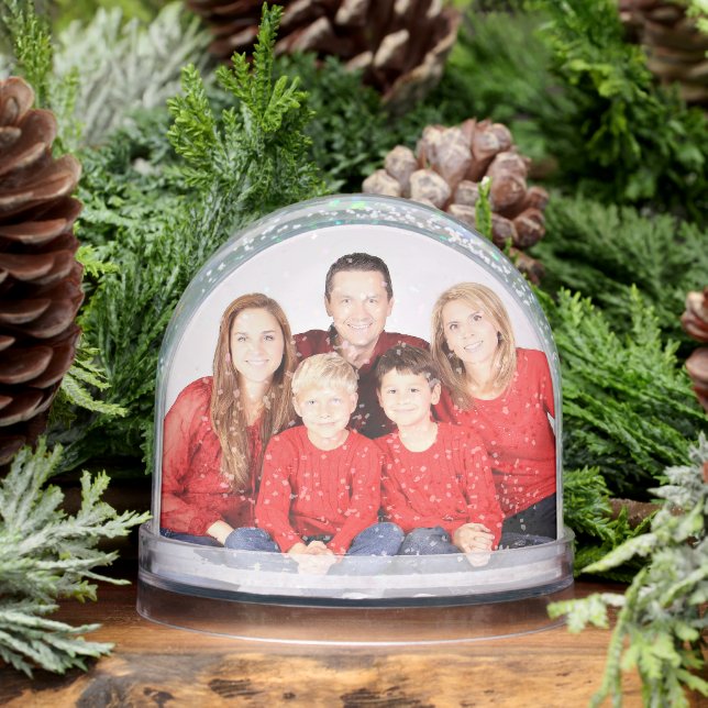 FAMILY PHOTO CUSTOM SNOW GLOBE SCHNEEKUGELN (Winter)
