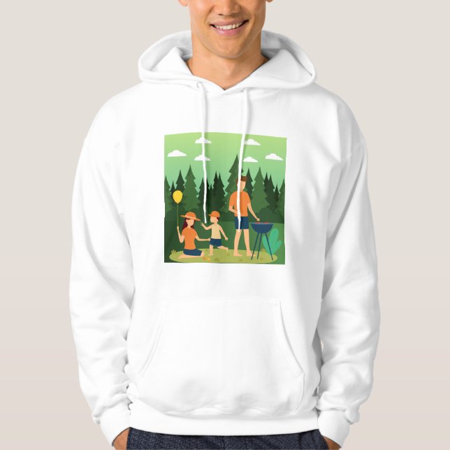 FAMILY PICNIC HOODIE (Vorderseite)