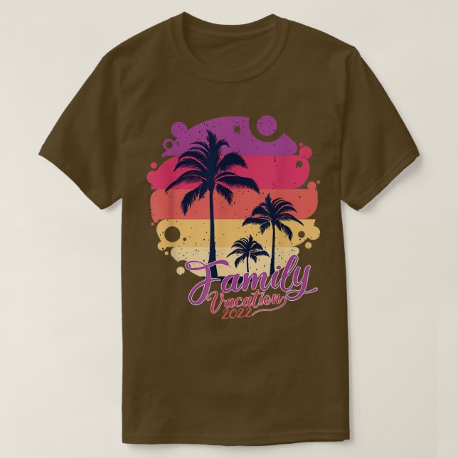 Family Reunion 2022 Family Cruise Family Vacation  T-Shirt (Design vorne)