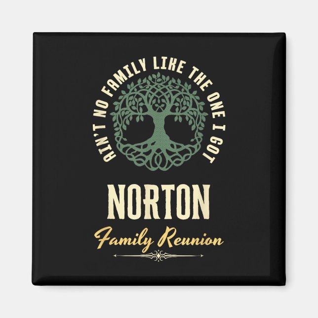 Family Reunion 2025 Matching Design - Norton  Magnet (Vorne)