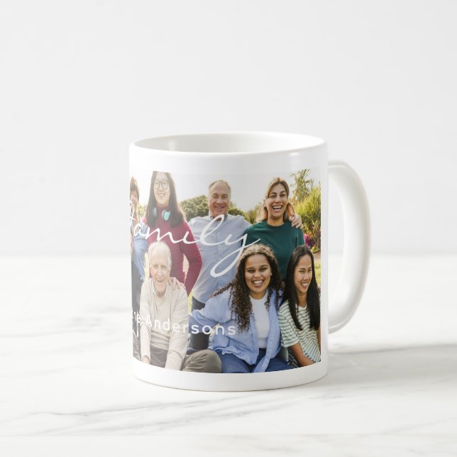 Family Reunion Family Photo 11oz. Classic Kaffeetasse (VorderseiteRechts)