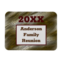 Family Reunion Gold Silver Abstract Keepsake
