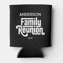 Family Reunion Modern Black White Potluck Drink Dosenkühler