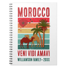 Family Reunion Vacation Morocco Trip Group  Notizblock