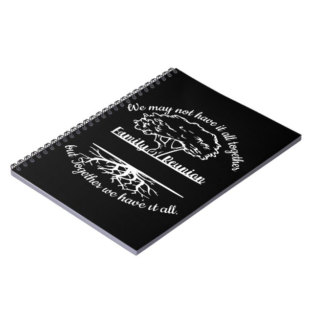 Family Reunion We may not have it all Notizblock (Linke Seite)