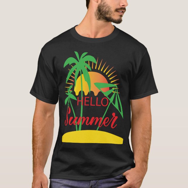 family reunionsummer vacationmatchingsunset monogr T-Shirt (Vorderseite)