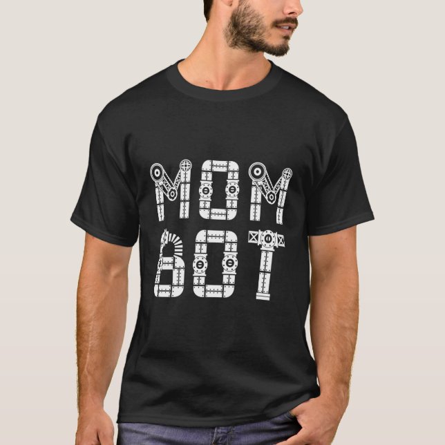 Family Robot Mutter Mama Bot T-Shirt (Vorderseite)