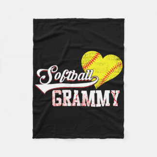 Family Softll Player Gifts Softll Grammy  Fleecedecke