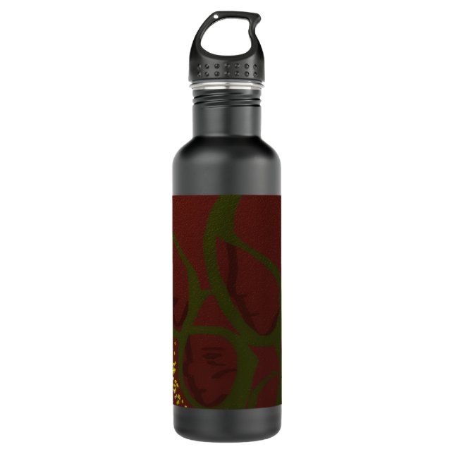 Family Stainless Steel Water Bottle Edelstahlflasche (Vorderseite)