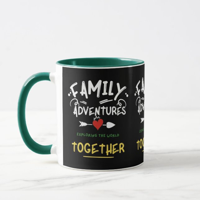Family Travel Adventures Exploring Together Tasse (Links)