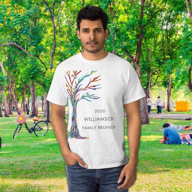 Family Tree Family Wiedersehen T - Shirt (Von Creator hochgeladen)