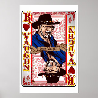 Family Vaughn Wiedersehen Jerry Vaughn Card drucke