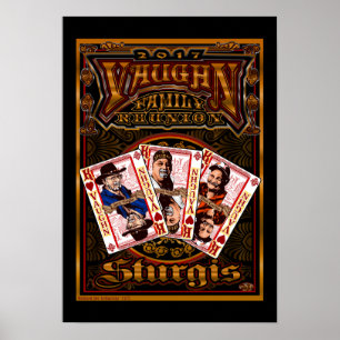 Family Vaughn Wiedersehen Poster