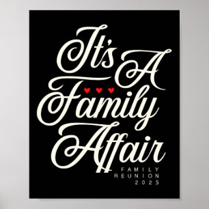 Family Wiedersehen 2025 Funny Family Party Liebe M Poster
