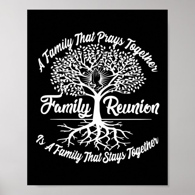 Family Wiedersehen A Family Prays Poster (Vorne)