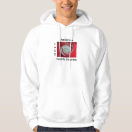 Family Wiedersehen Artistic Abstrakt Swirl Keepake Hoodie