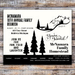 Family Wiedersehen Budget Friendly Einladung Flyer<br><div class="desc">Wiedersehen Weekend Camp Invitation Flyer / 80lb unbeschichtetes, mattes Weißpapier - FSC zertifiziert - Enthält 50% gerecycelt Inhalt (10% Post-Consumer und 40% Pre-Consumer-Abfall. - Mit Leidenschaft entworfen, mit Sorgfalt hergestellt und mit Liebe verpackt. Keine Mühe, keine Eile, nur ein fröhlicher Einkauf bei der Zuhause. Vielen Dank für die Unterstützung unseres...</div>